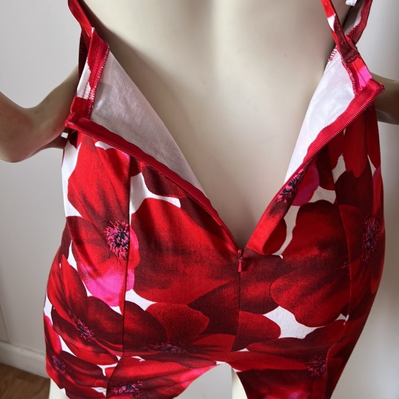 GUESS U.S.A Fitted Flower 🌺 Print Dress - Picture 7 of 12